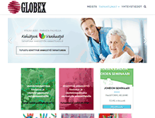 Tablet Screenshot of globex.fi